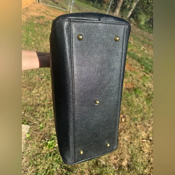 MCM Berlin Satchel/Structured Tote Saffiano Leather with COA Preloved EUC - Picture 4 of 12